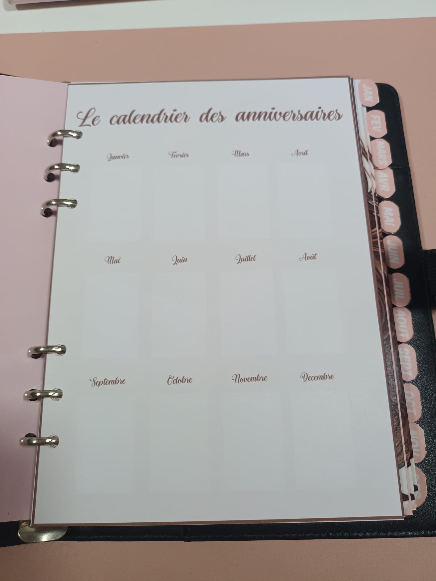 BUDGET PLANNER A5 COMPLET NON DATE POSITIVE ATTRACTION