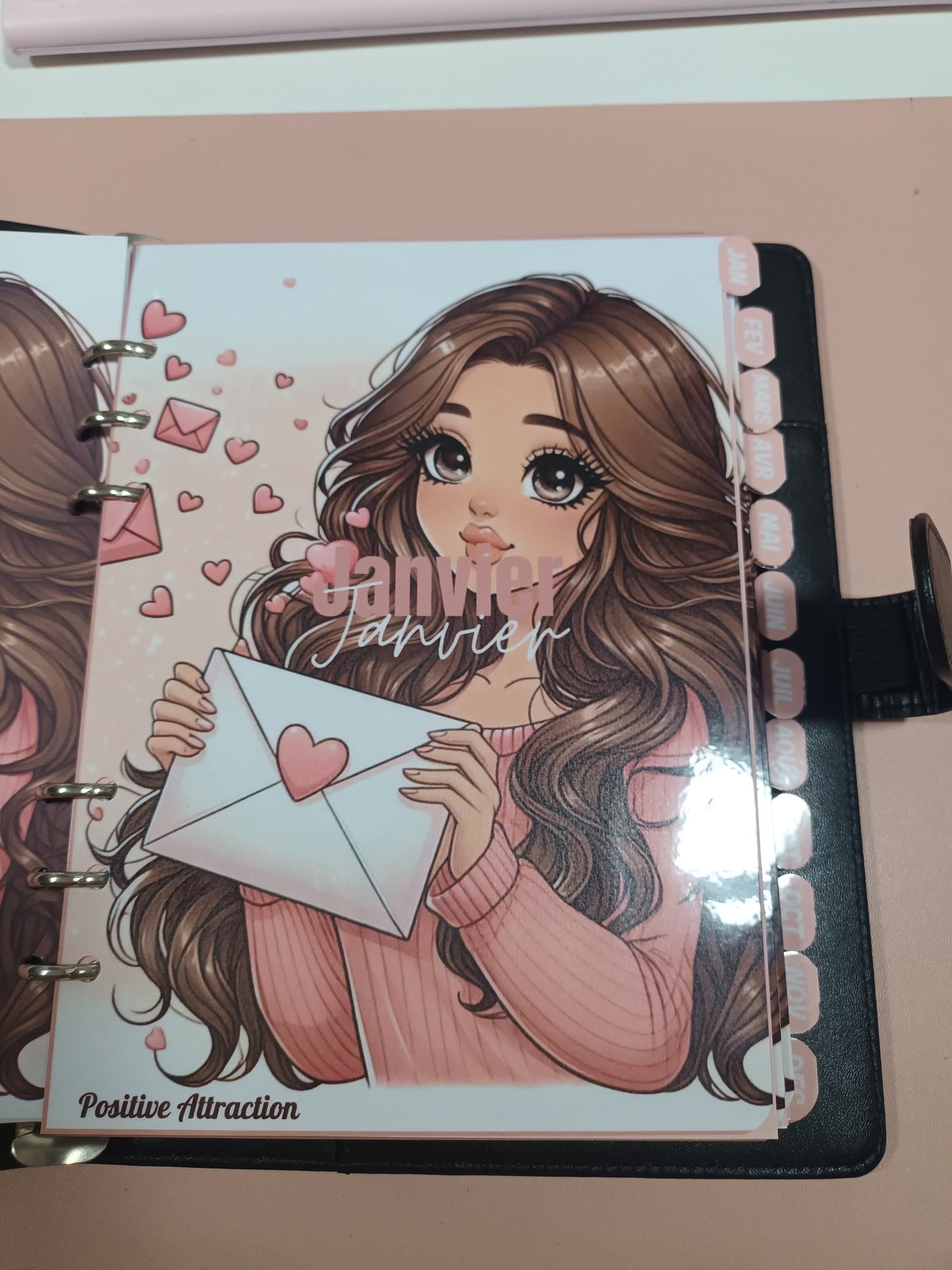 BUDGET PLANNER A5 COMPLET NON DATE POSITIVE ATTRACTION