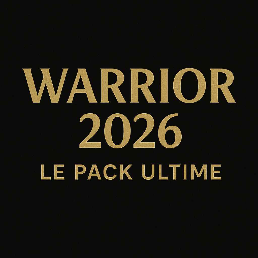 Pack fin d'année "WARRIOR 2026"
