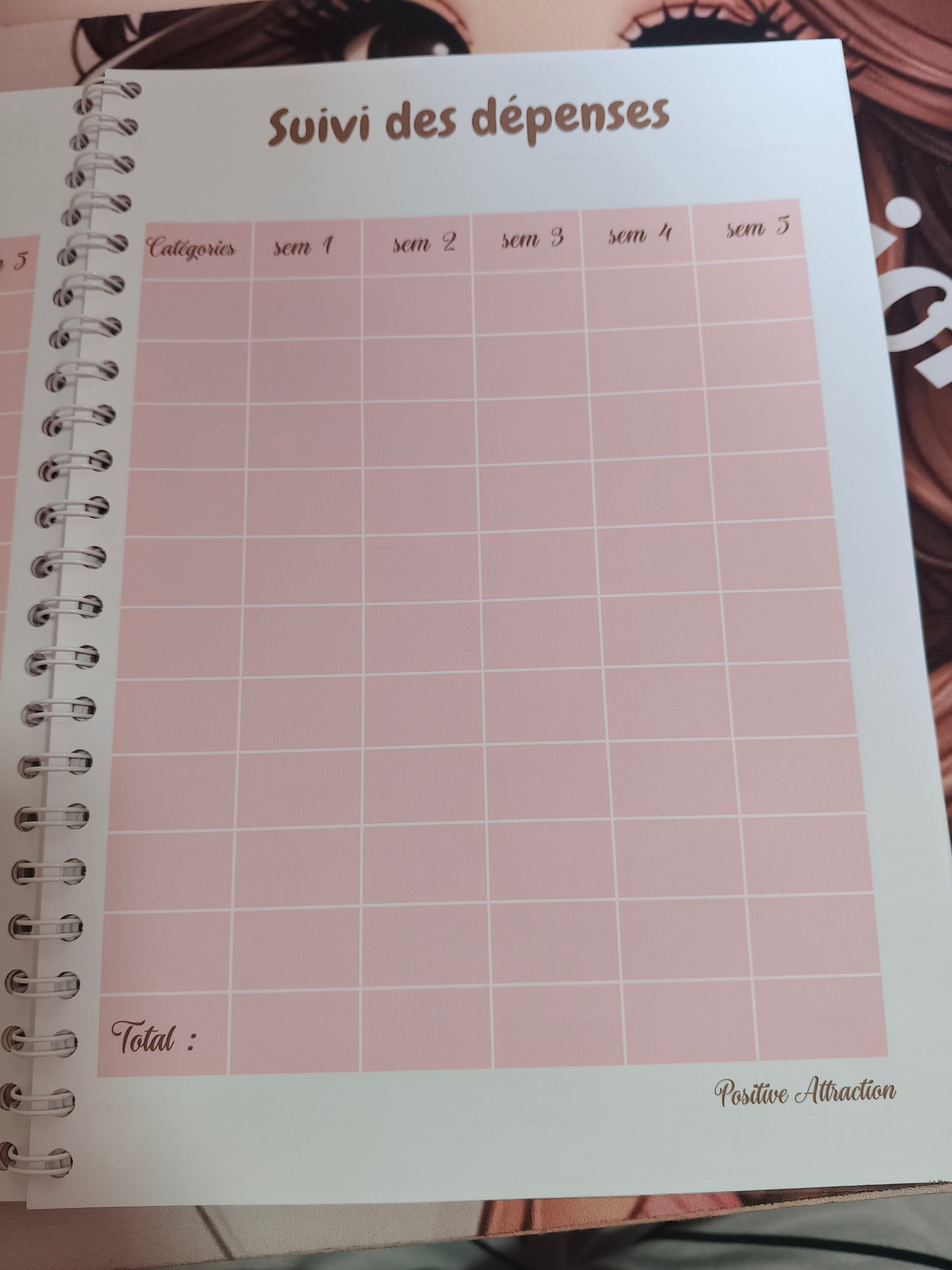 📝 Budget Planner Annuel – Format relié ou perforé A4 – 30€