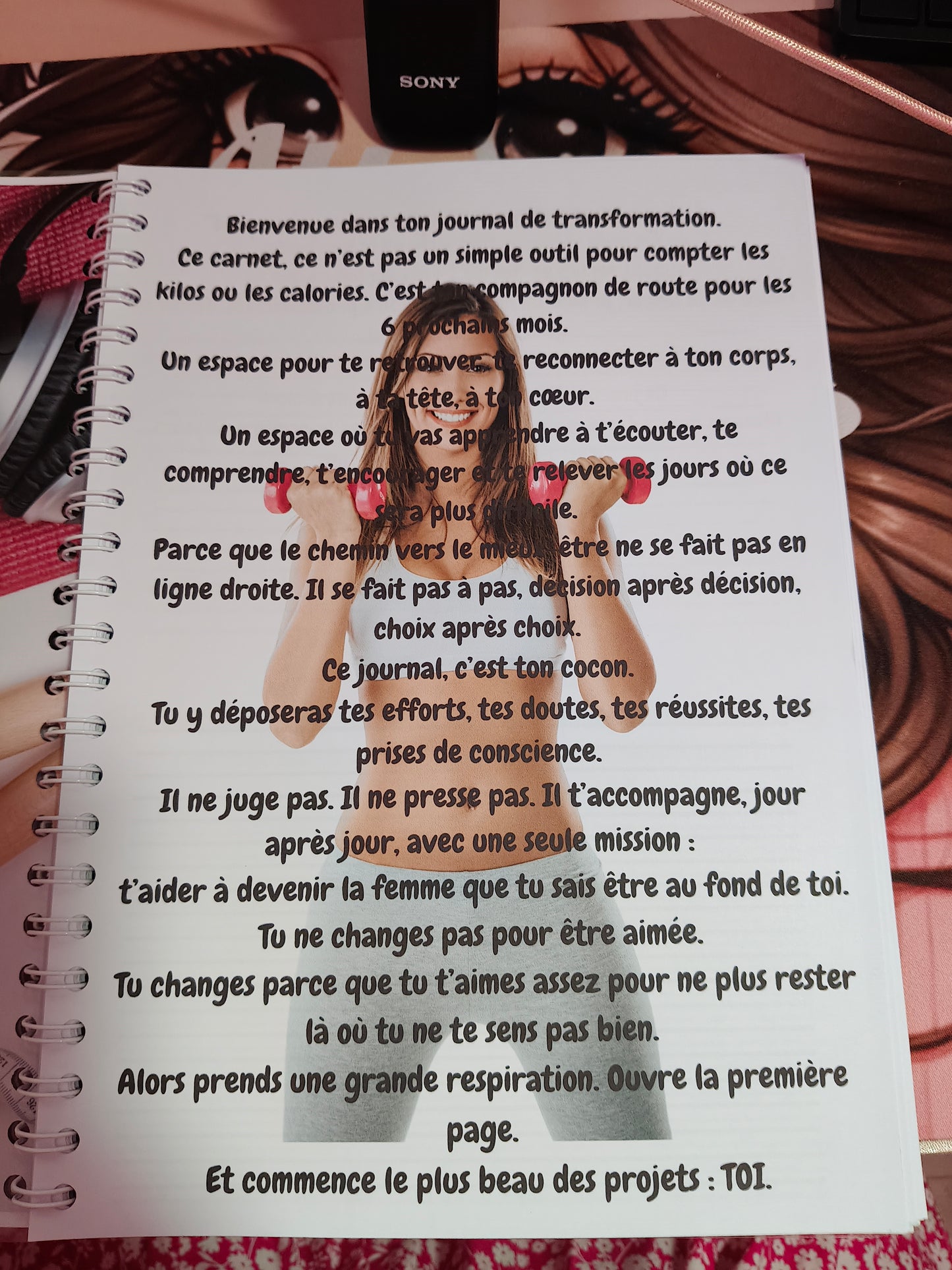 Je me choisis – Journal de métamorphose physique et mentale