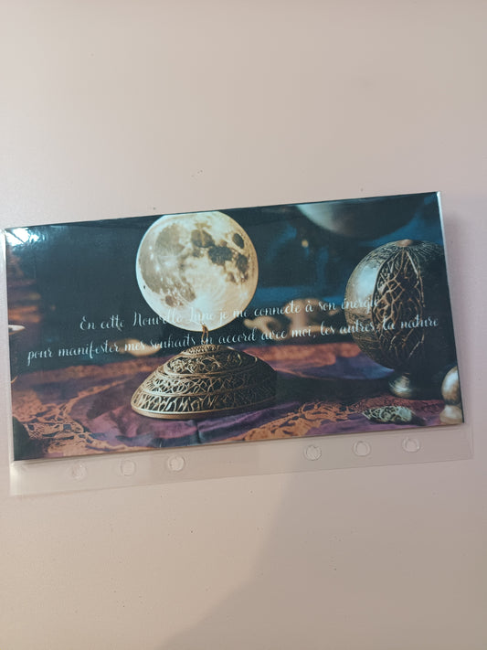 Enveloppe + Défi Nouvelle Lune