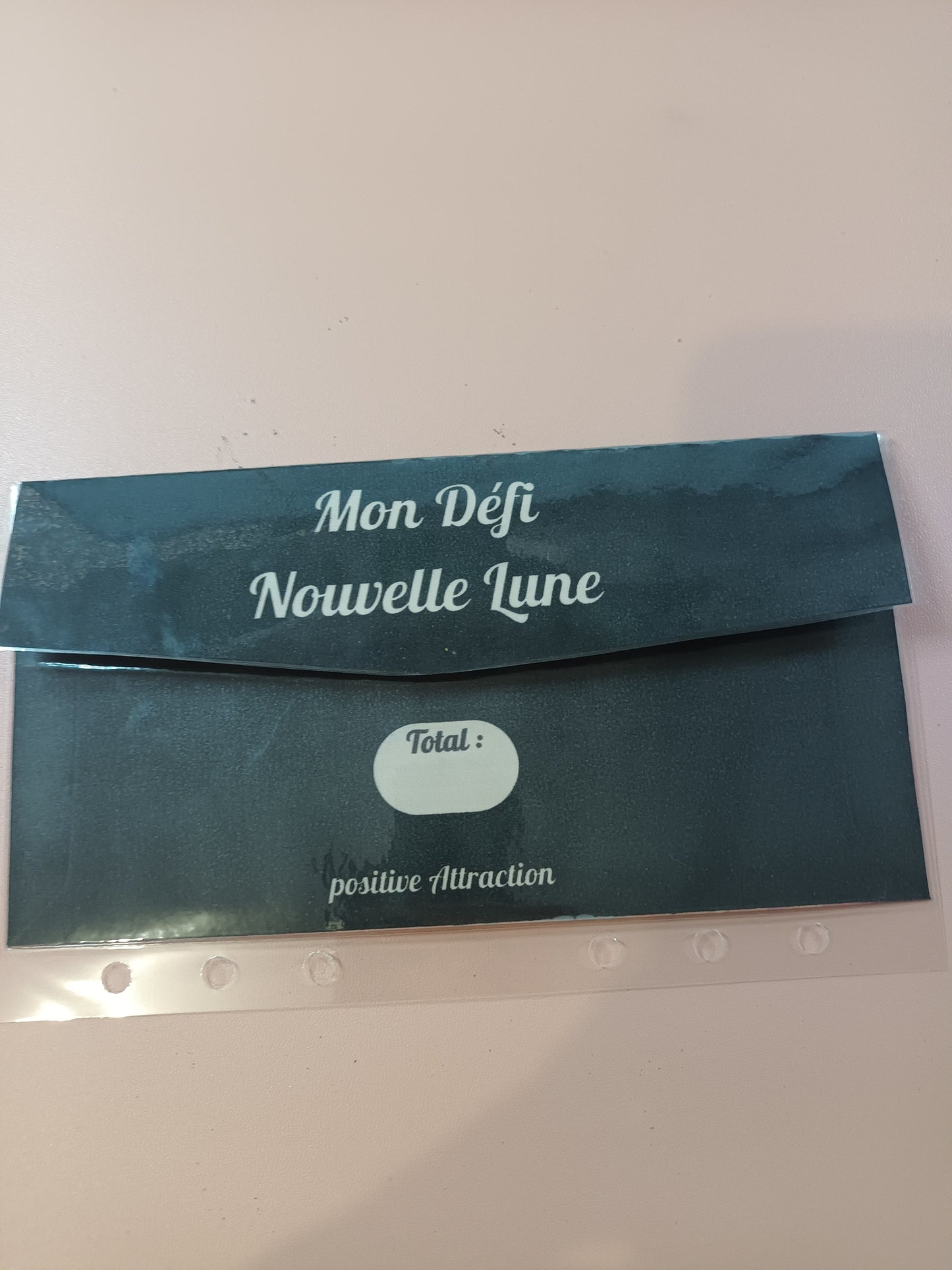 Enveloppe + Défi Nouvelle Lune