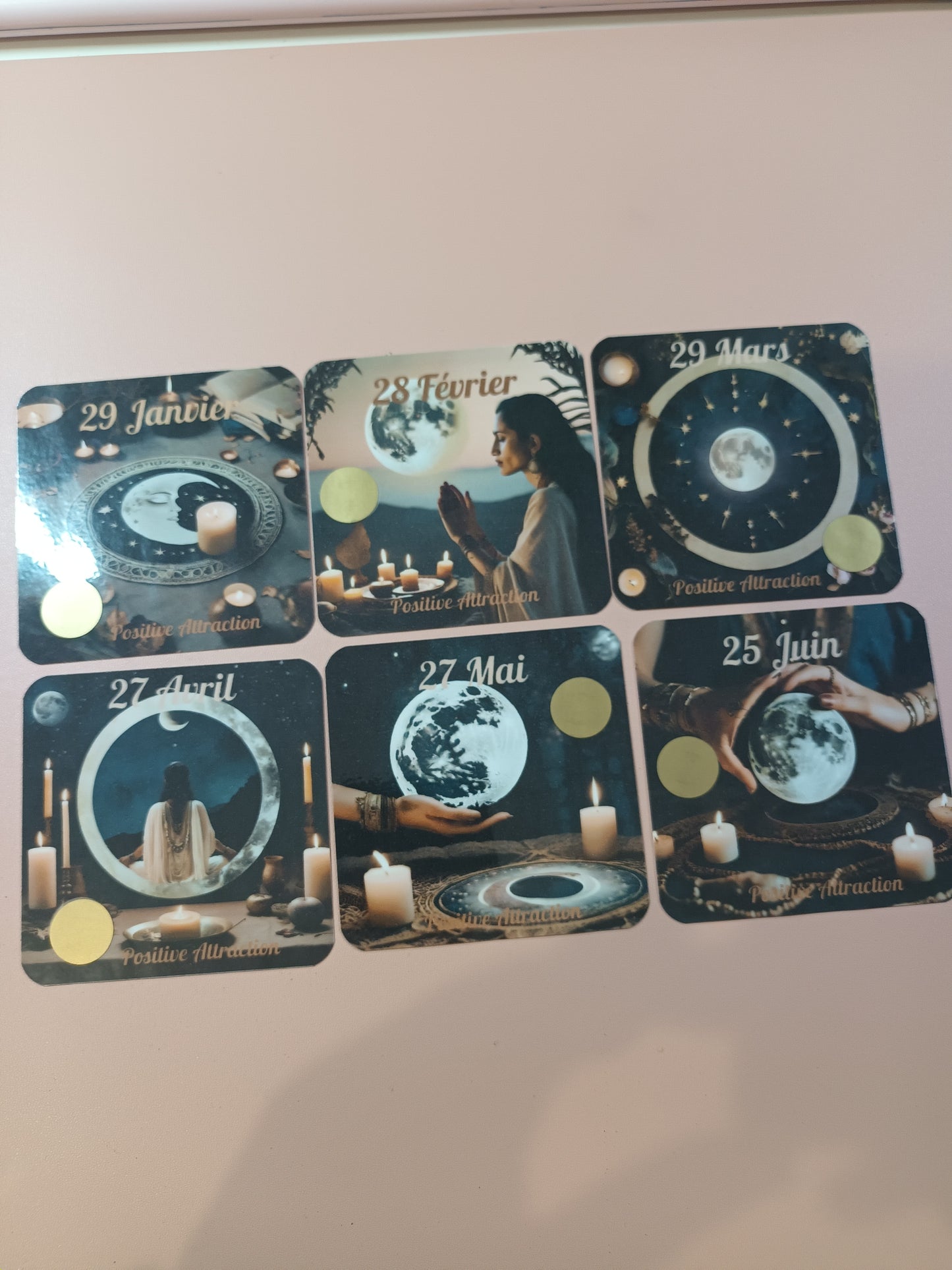 Enveloppe + Défi Nouvelle Lune