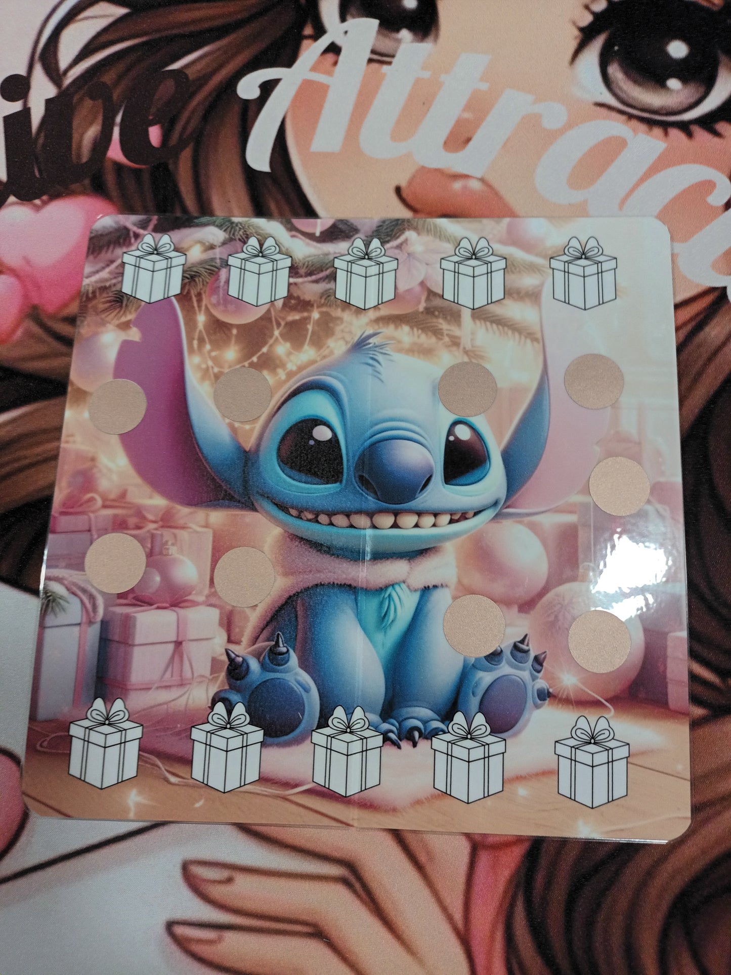 NOUVELLE COLLECTION DEFI  plateaux STITCH NOËL