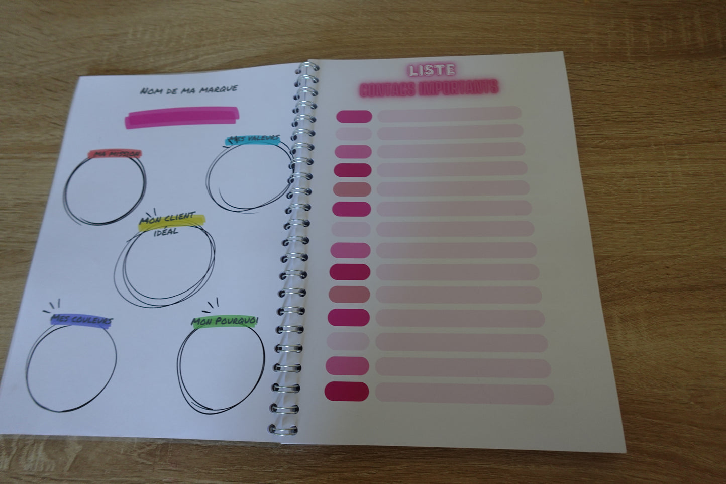 PLANNER "GIRLBOSS" un planner de créatrice pour les créatrices