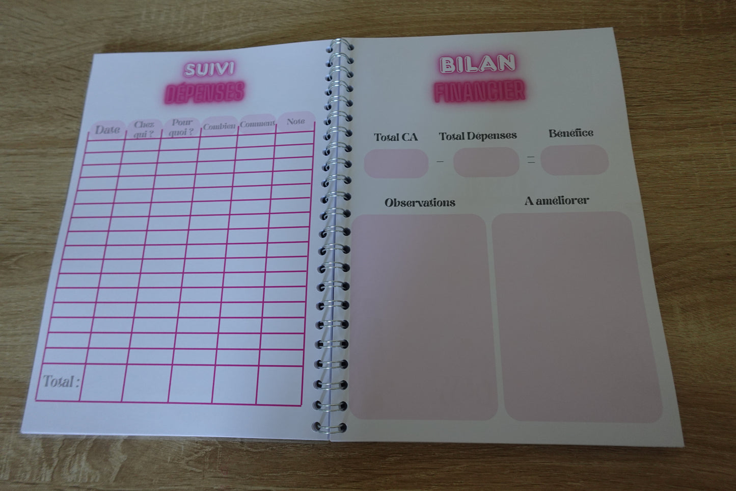PLANNER "GIRLBOSS" un planner de créatrice pour les créatrices