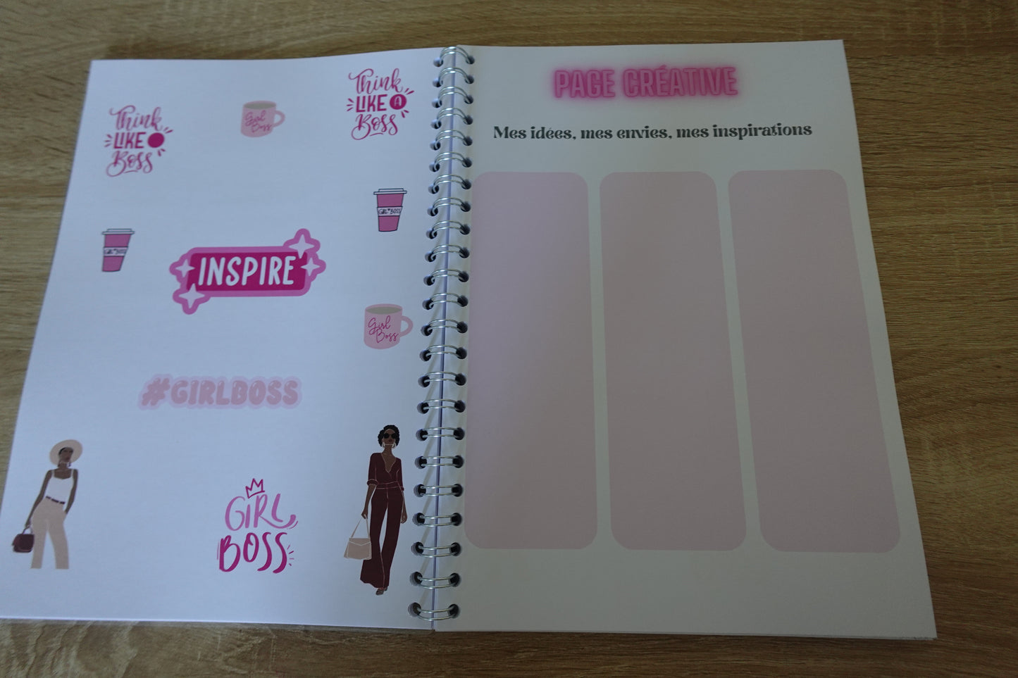 PLANNER "GIRLBOSS" un planner de créatrice pour les créatrices