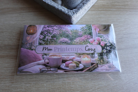 Mon Printemps Cosy — Défi d’épargne doux & motivant