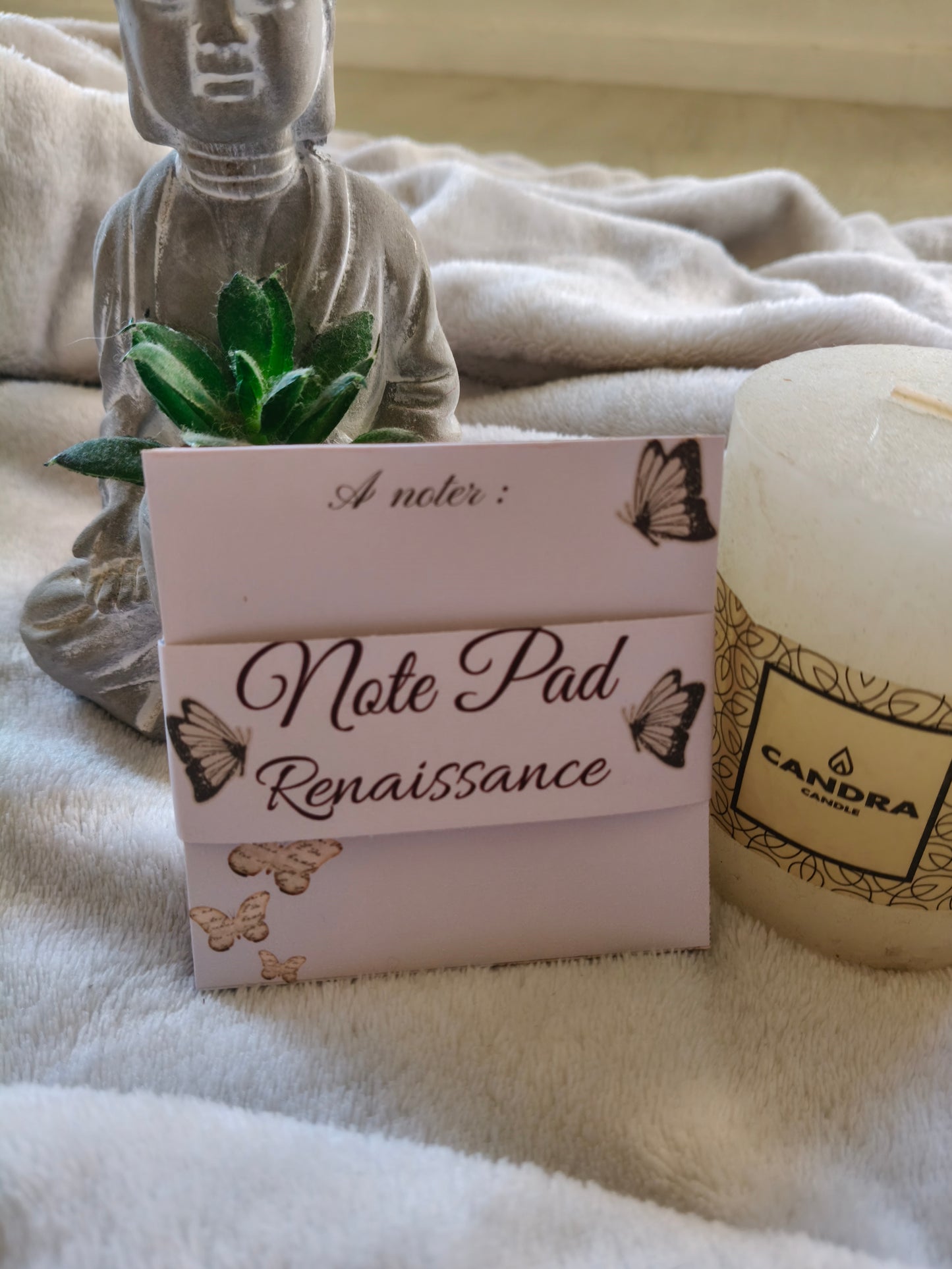 📝 BLOC NOTES — FORMAT 8 × 8 CM VINTAGE RENAISSANCE