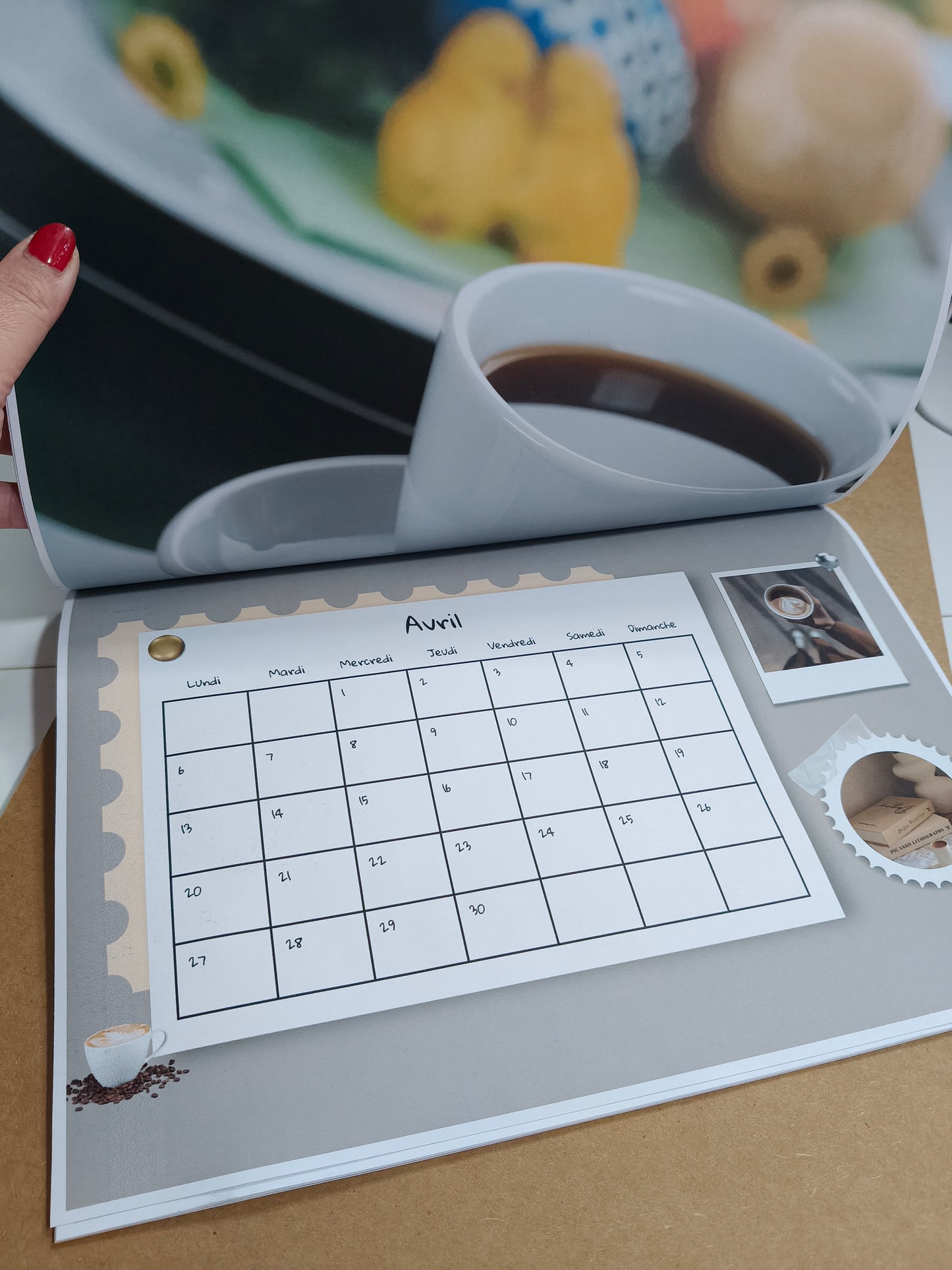 ☕ Calendrier 2026 – Café Mood