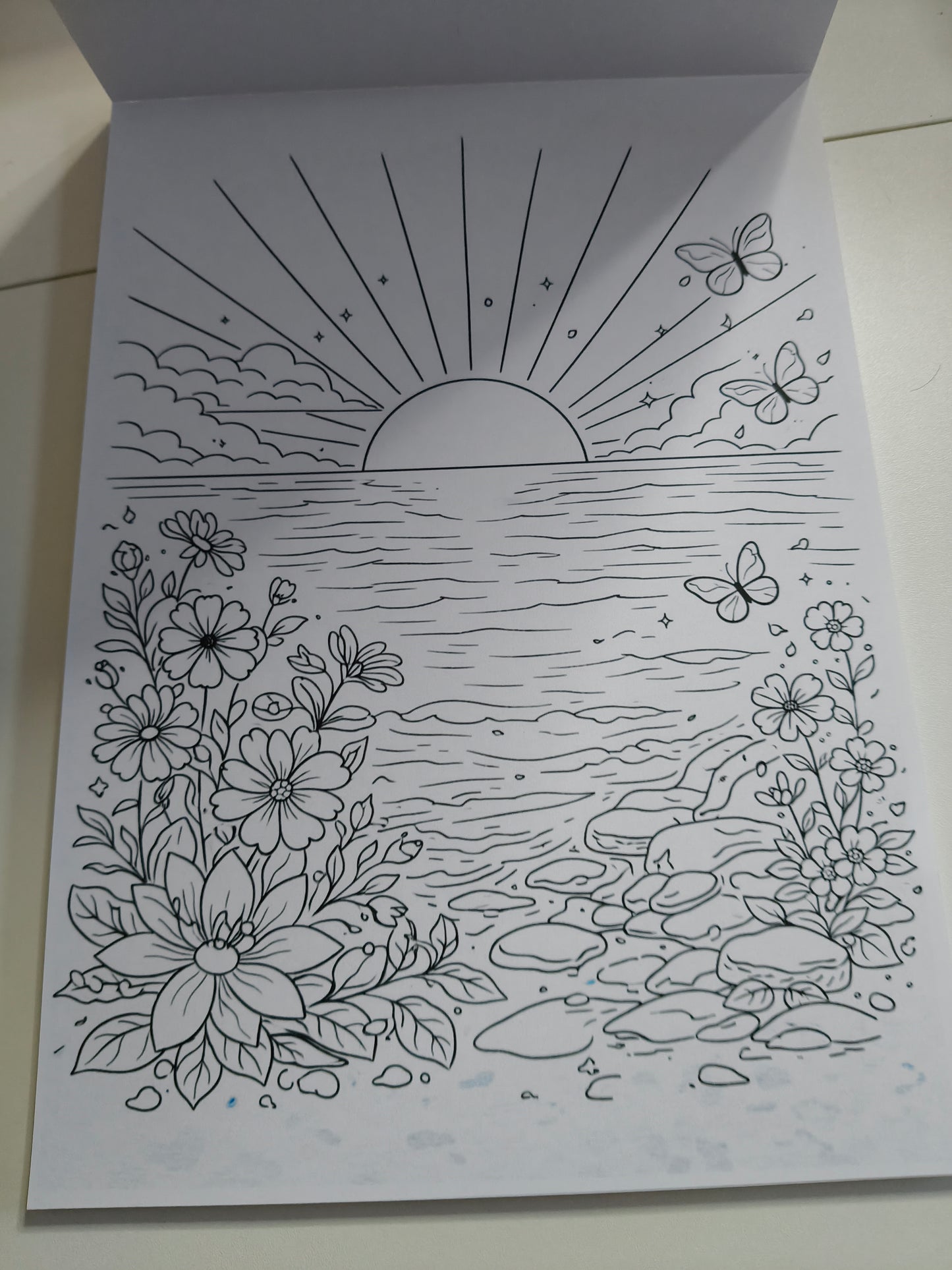 🎨 Bloc de coloriage Art Therapy – Format A4