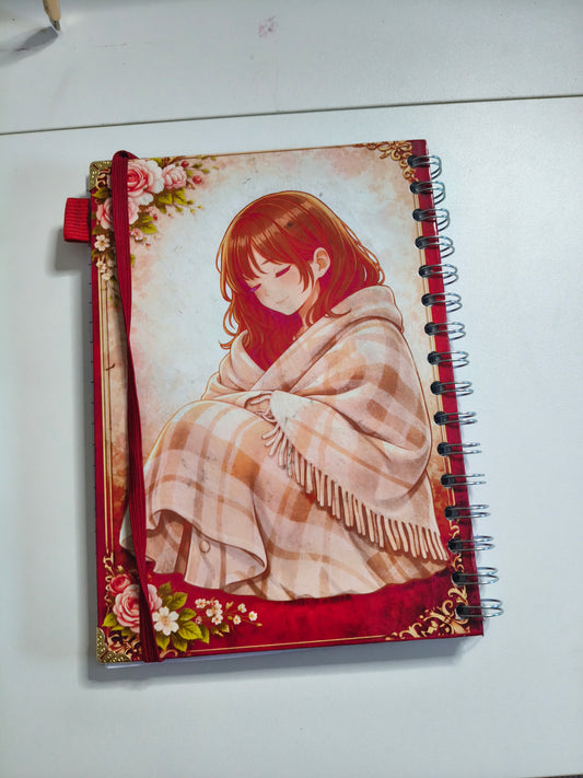 📓 Carnet A5 spirale – Édition complète avec stickers