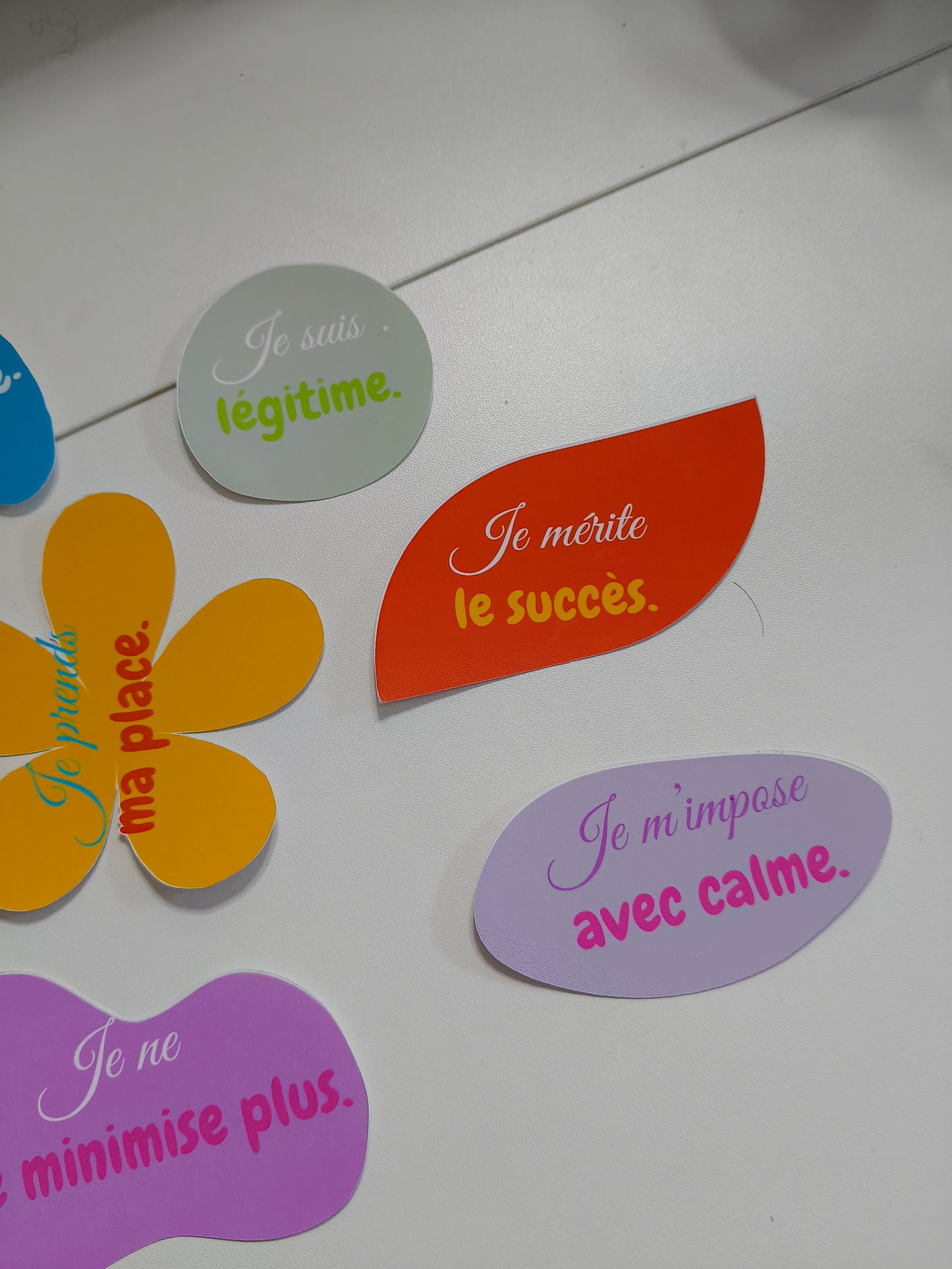 ✨ Stickers affirmations positives – À coller partout