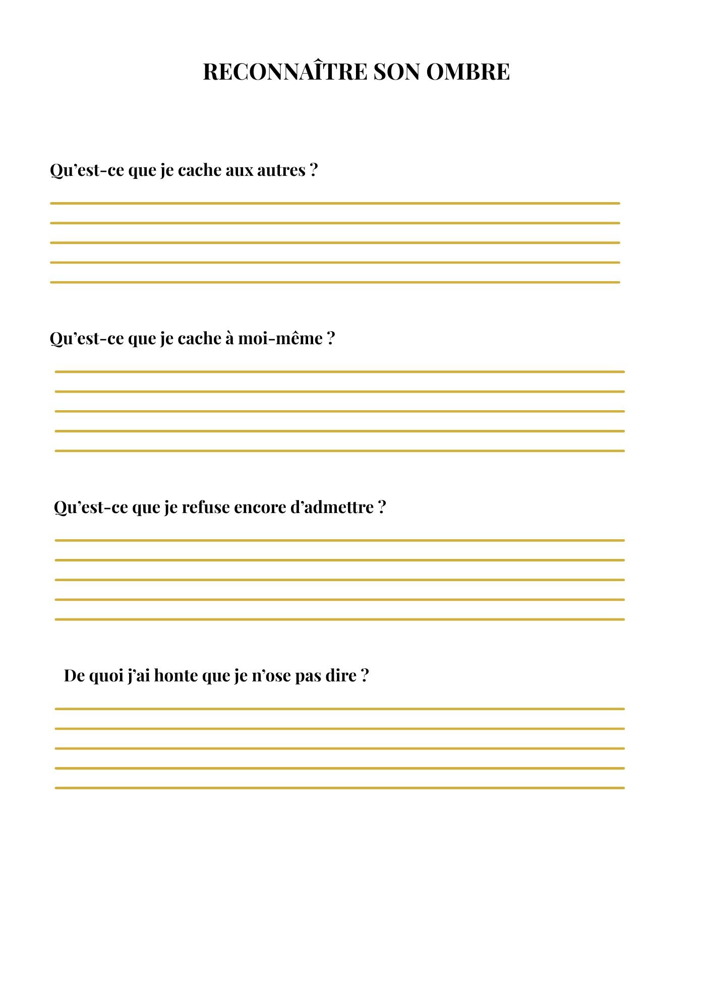 SHADOW WORK – Niveau 1 : Reviens à ta vérité. Libère ce qui t’alourdit. Reconstruis-toi.