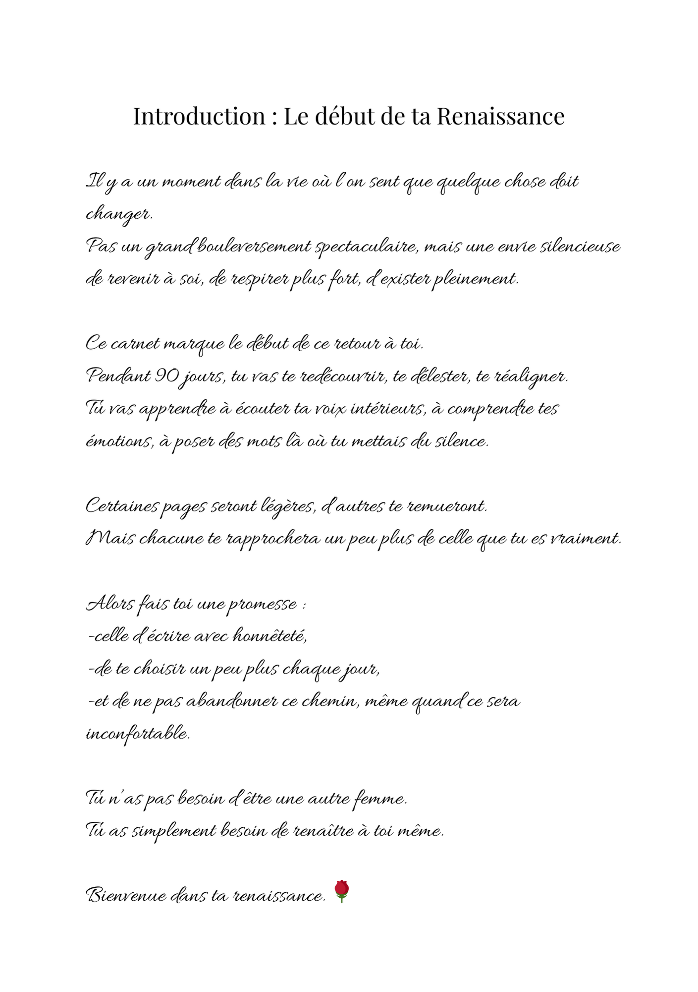 Renaissance — Tome 1 : Reconnexion à Soi VERSION pdf